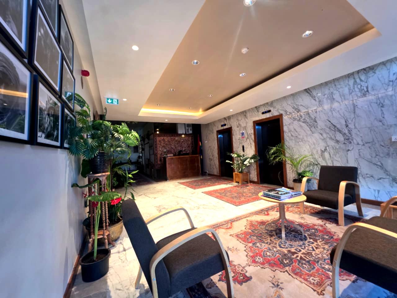 Reception & welcome hall